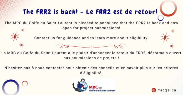 Le FRR2 est de retour!
